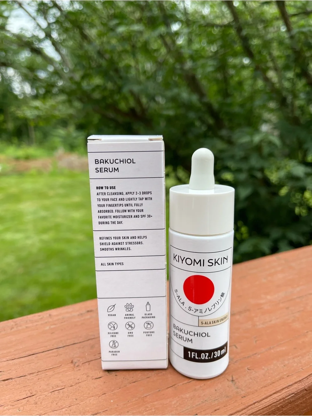 KIYOMI SKIN FUJI BAKUCHIOL SERUM 5-ALA SKIN ENERGY